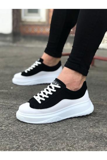 Hkursat HK507 Beyaz Siyah Erkek Ayakkabı