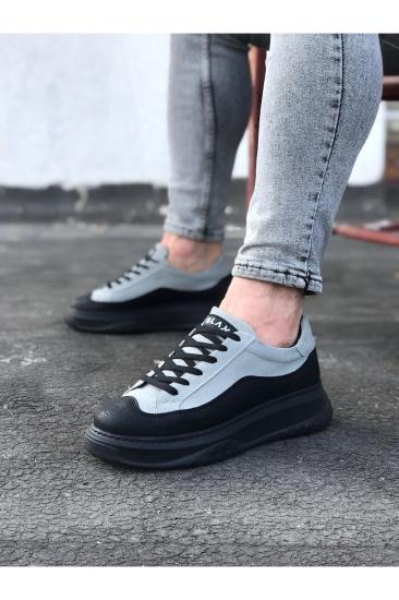 Hkursat HK507 Kömür Gri Günlük Erkek Ayakkabı