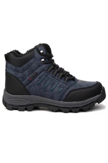 Bluefeet Xsp Lacivert Outdoor Kürklü Erkek Kışlık Bot Ayakkabı