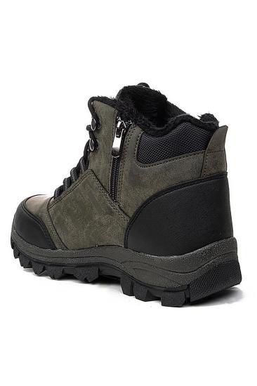 Bluefeet Xsp Haki Outdoor Kürklü Erkek Kışlık Bot Ayakkabı