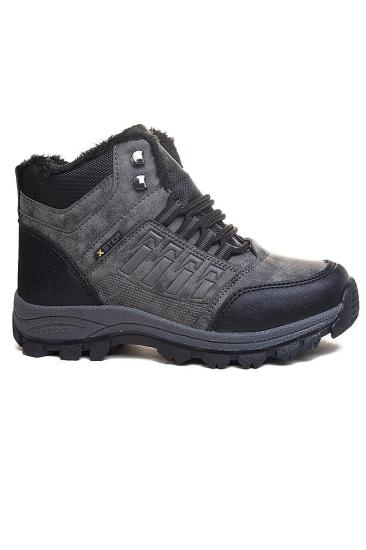 Bluefeet Xsp Füme Outdoor Kürklü Erkek Kışlık Bot Ayakkabı