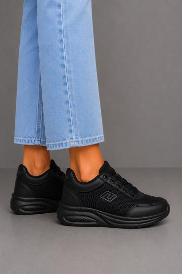 Bluefeet Prl Siyah Anorak Kadın Sneaker Spor Ayakkabı 724