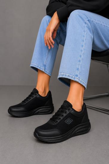 Bluefeet Prl Siyah Anorak Kadın Sneaker Spor Ayakkabı 724
