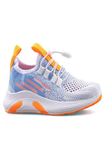 Bluefeet Ttn Mavi Buz Fileli Kız Çocuk Spor Ayakkabı
