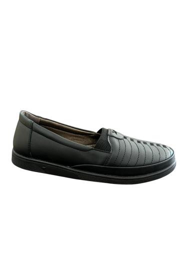 Bluefeet Siyah Büyük Numara Anne Ayakkabı HS00324