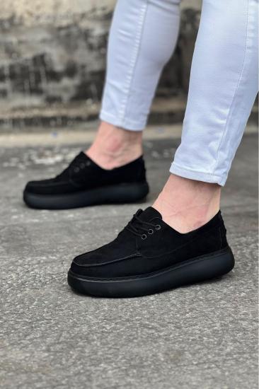 Hkursat STP508 Kömür Süet Ortopedik Taban Erkek Casual Ayakkabı