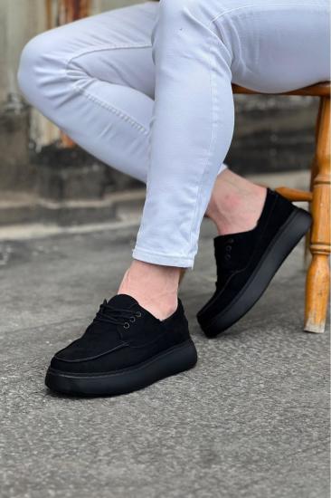 Hkursat STP508 Kömür Süet Ortopedik Taban Erkek Casual Ayakkabı