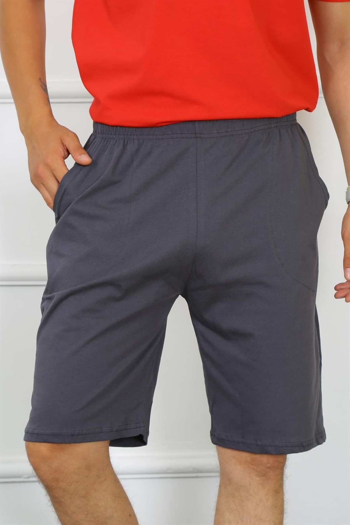 Hkursat Erkek Pamuk Füme Kapri 27480