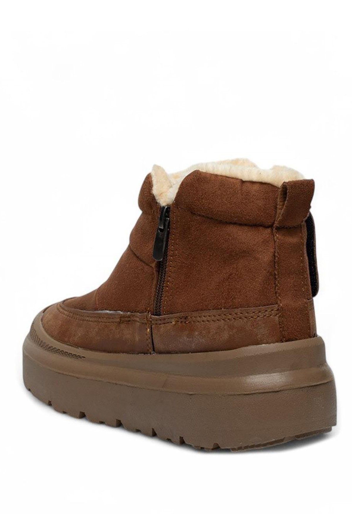 Bluefeet Twg İçi Kürklü Taba Süet Kadın Bot & Bootie NSB823