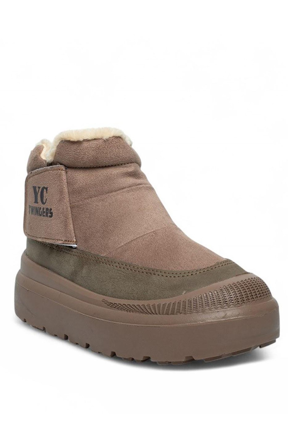Bluefeet Twg İçi Kürklü Vizon Süet Kadın Bot & Bootie NSB823