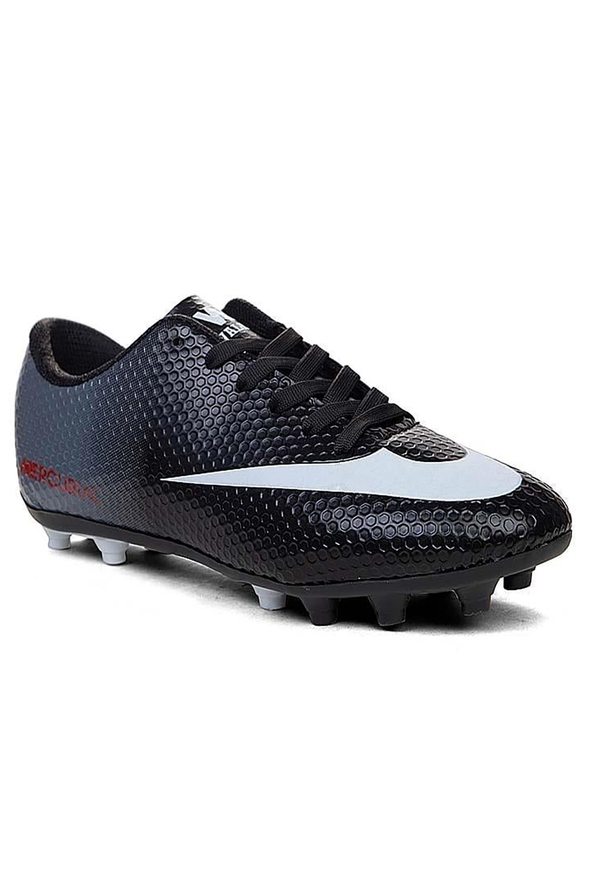 Bluefeet Wlk Siyah Beyaz Krampon Erkek Futbol Ayakkabı