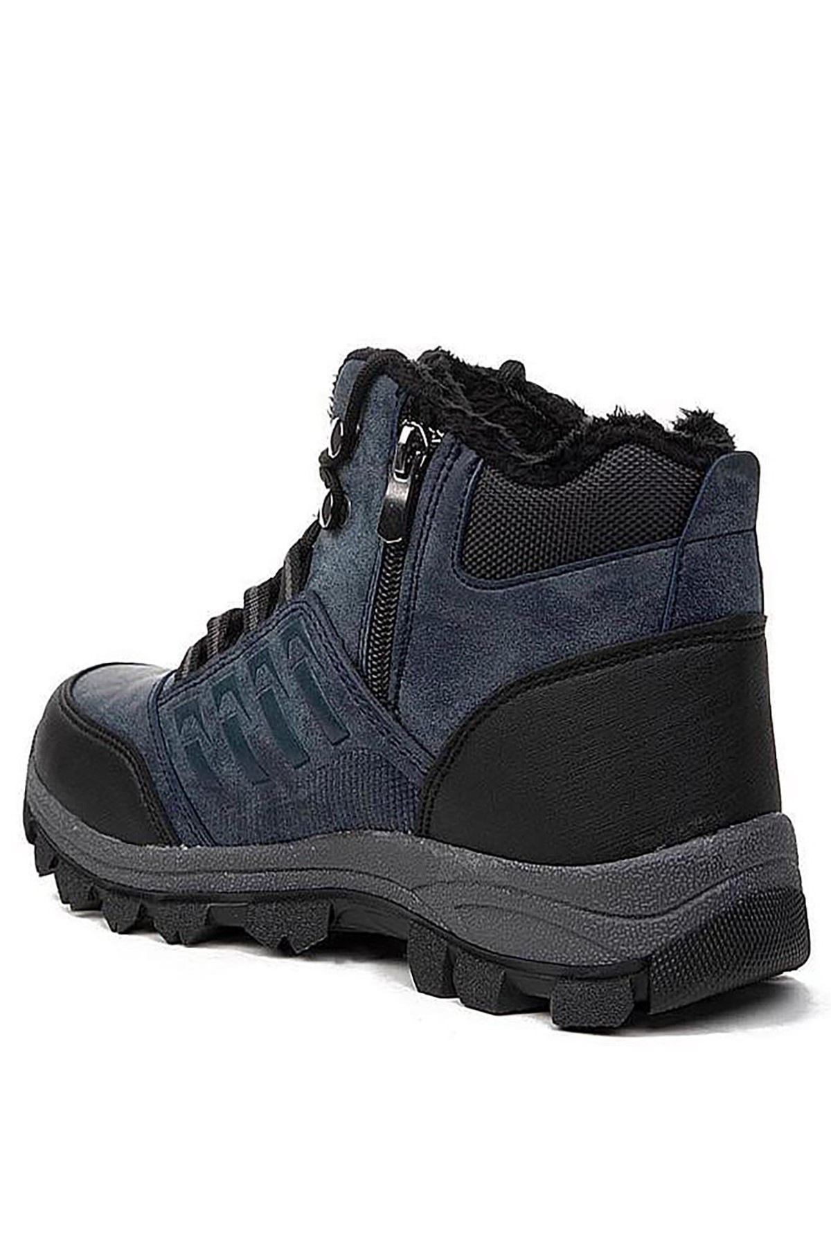 Bluefeet Xsp Lacivert Outdoor Kürklü Erkek Kışlık Bot Ayakkabı