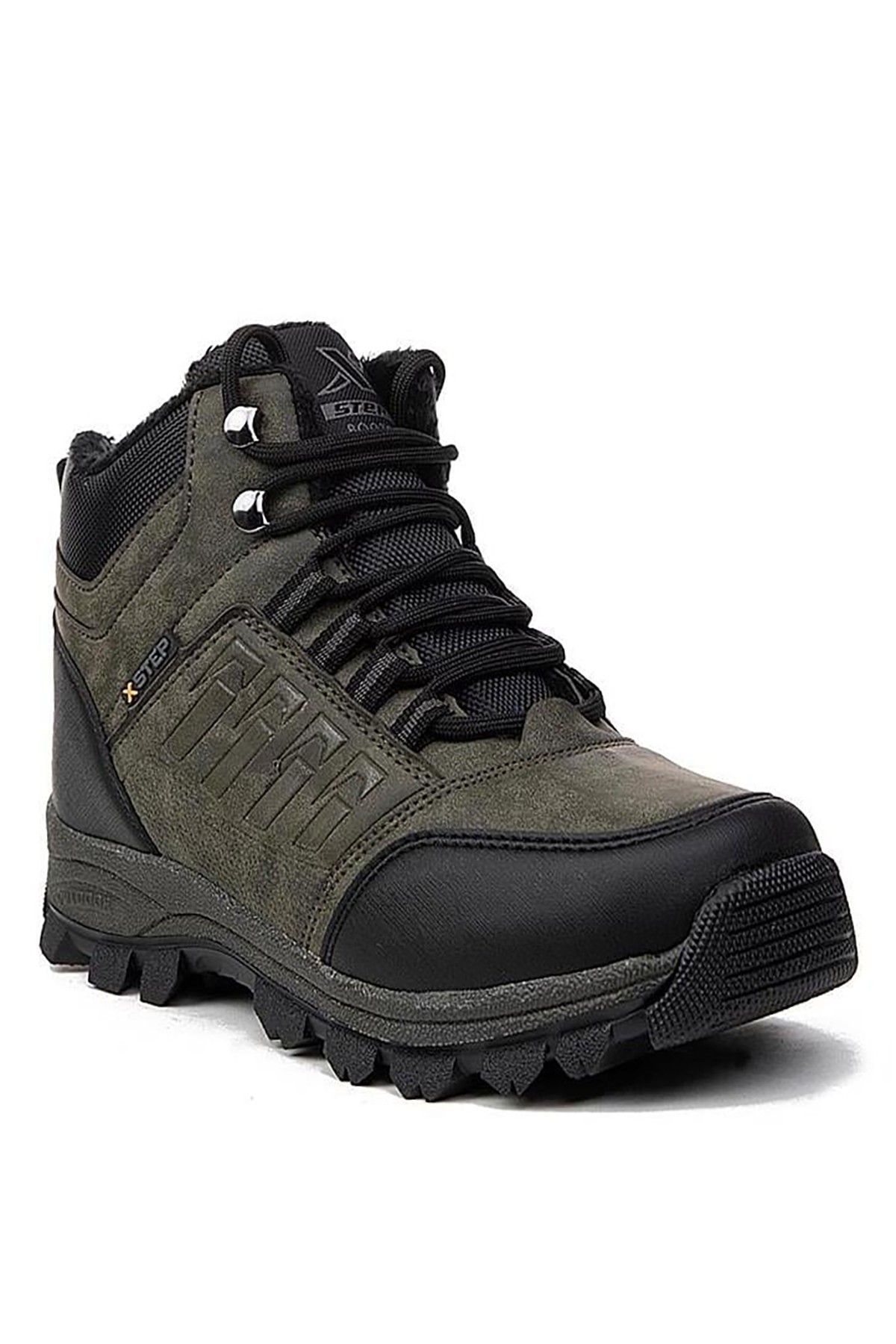 Bluefeet Xsp Haki Outdoor Kürklü Erkek Kışlık Bot Ayakkabı