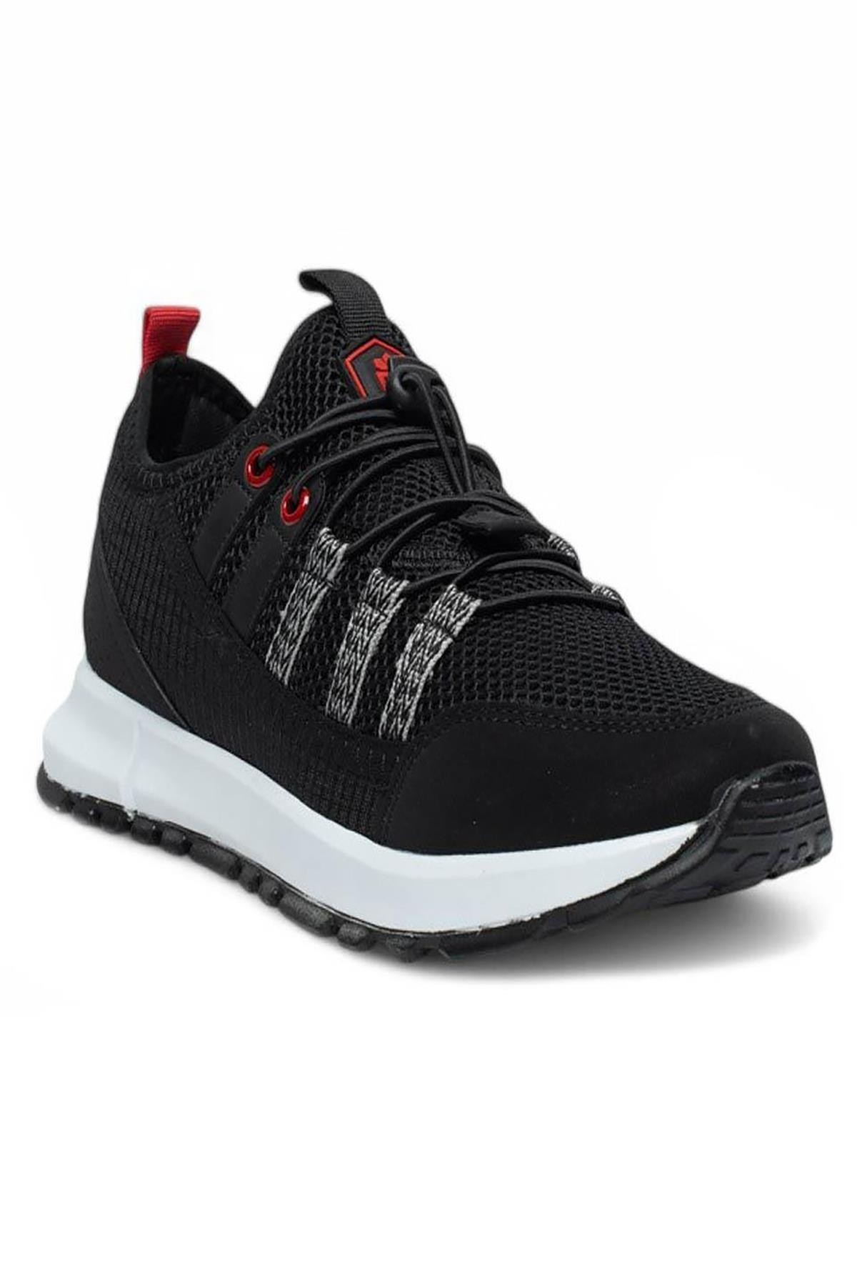 Bluefeet Glc Siyah Erkek Fileli Sneaker Spor Ayakkabı