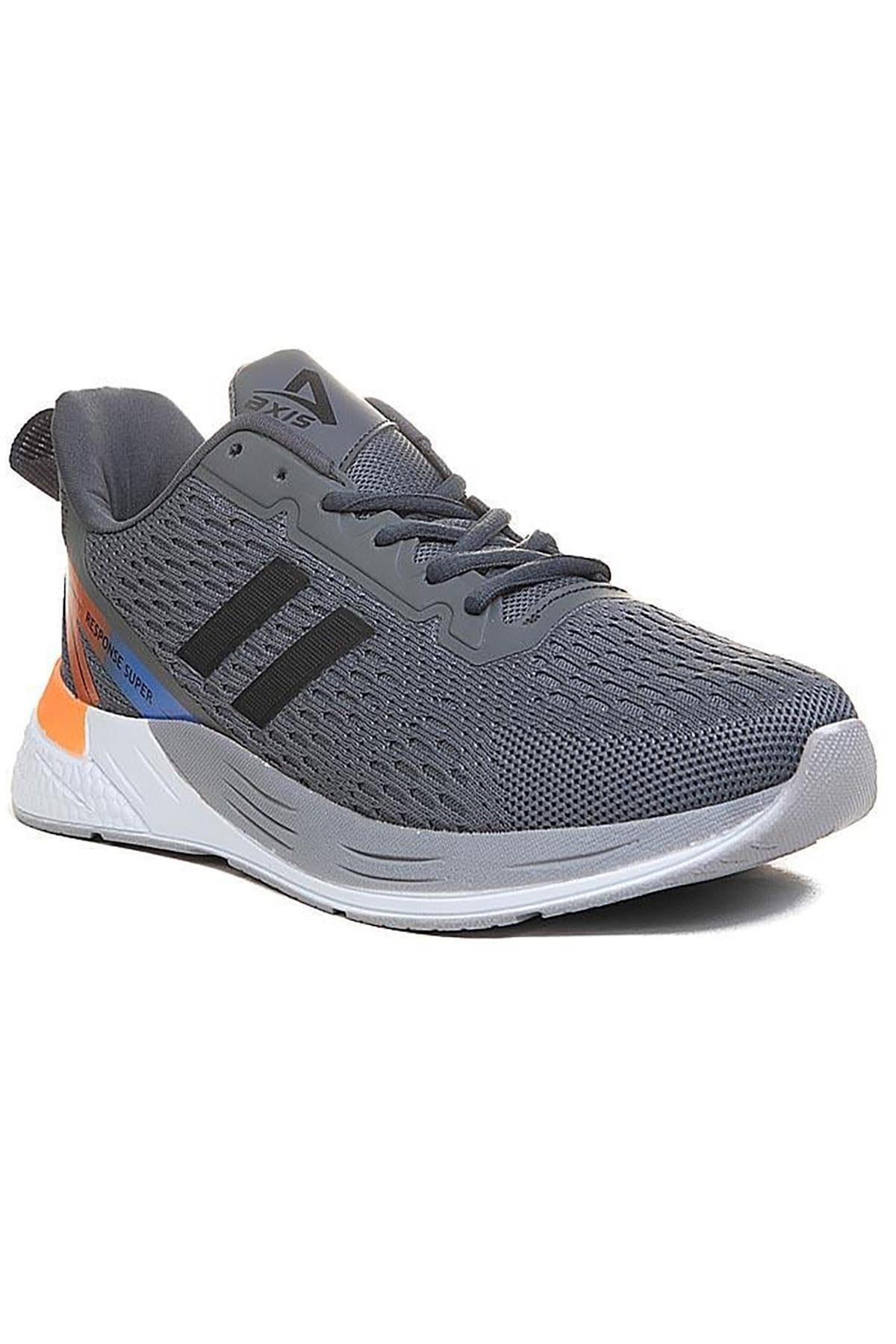 Bluefeet Axs Füme Oranj Triko Erkek Sneaker Spor Ayakkabı