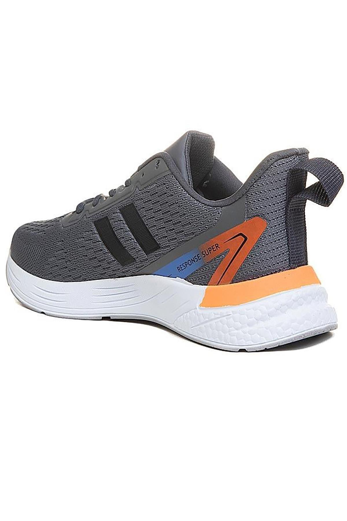 Bluefeet Axs Füme Oranj Triko Erkek Sneaker Spor Ayakkabı