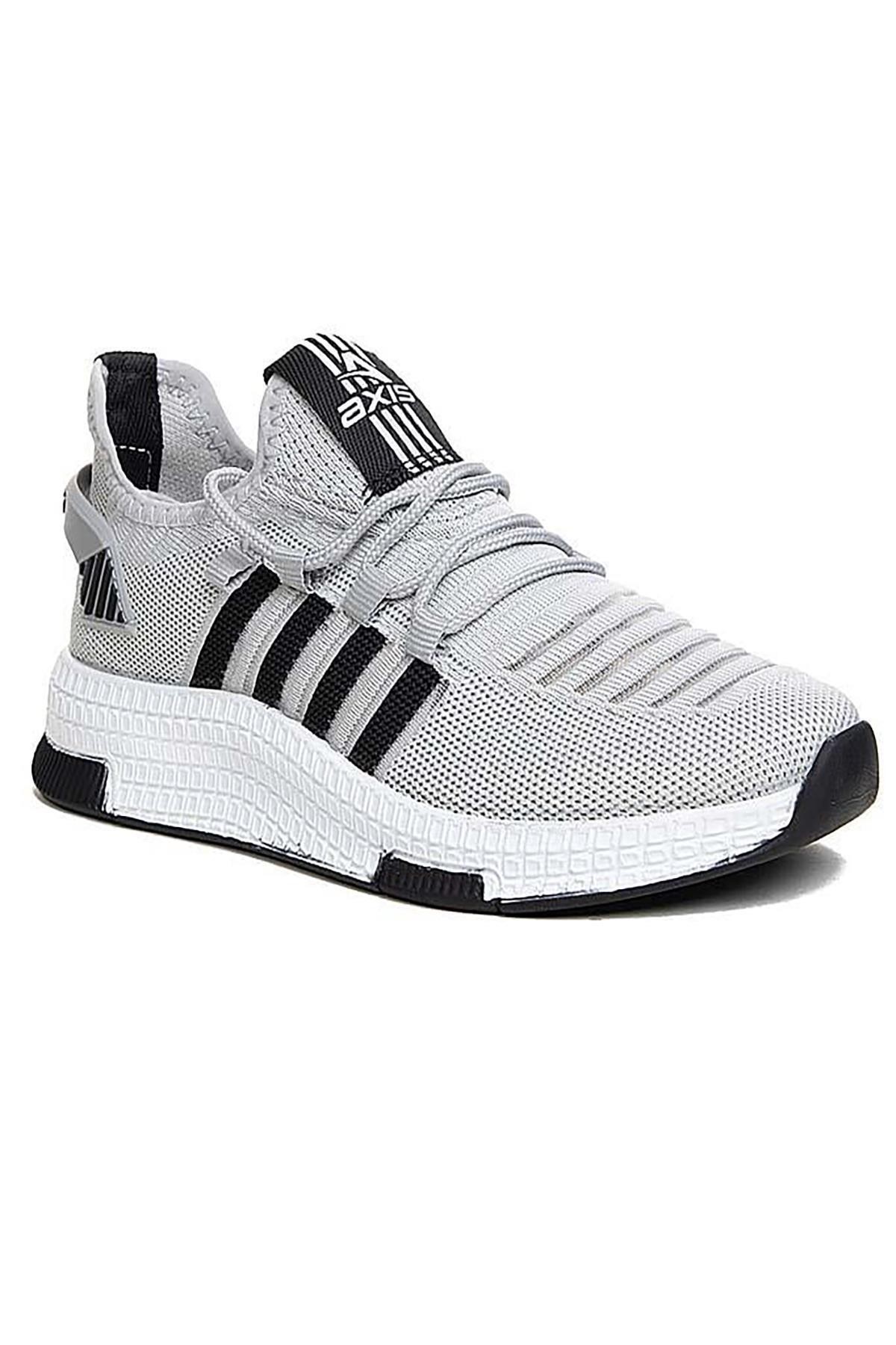 Bluefeet Axs Buz Siyah Triko Erkek Sneaker Spor Ayakkabı