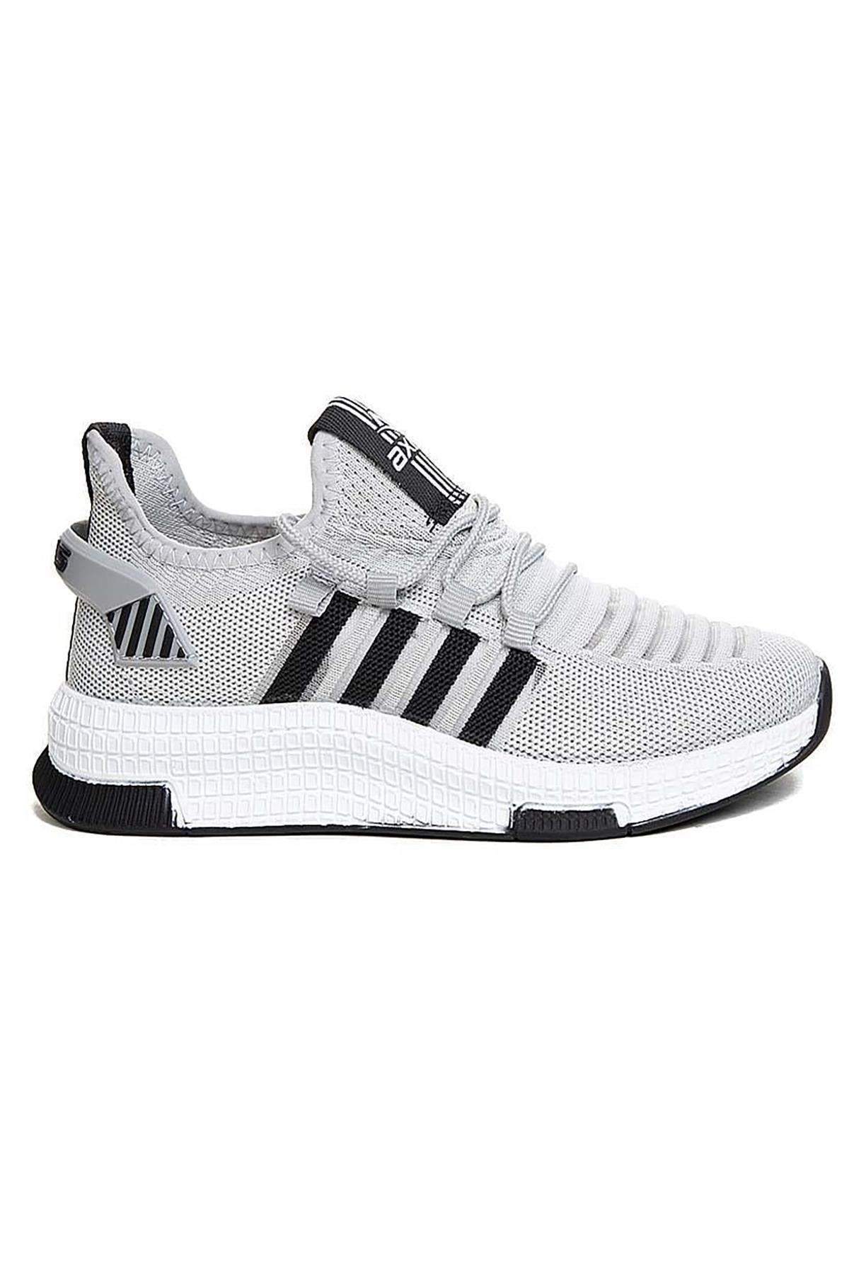 Bluefeet Axs Buz Siyah Triko Erkek Sneaker Spor Ayakkabı