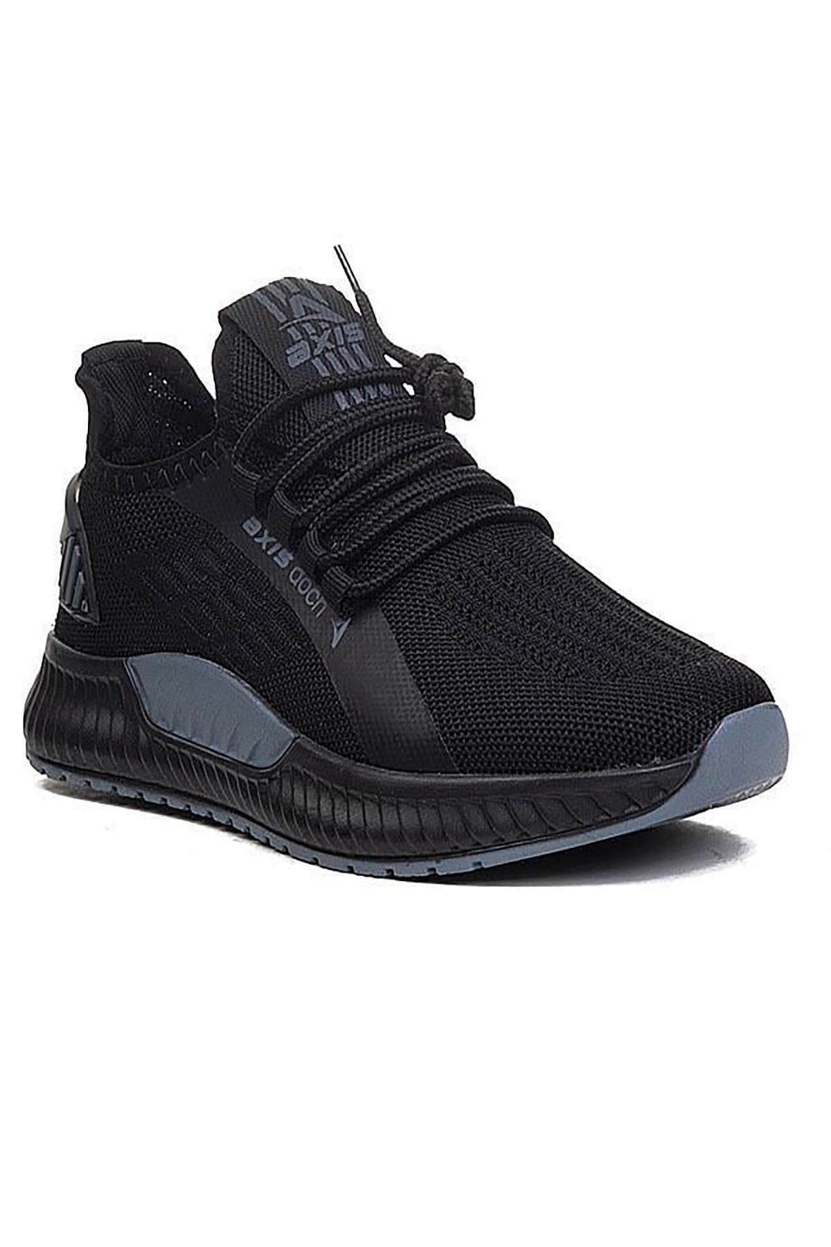 Bluefeet Axs Siyah Triko Erkek Sneaker Spor Ayakkabı