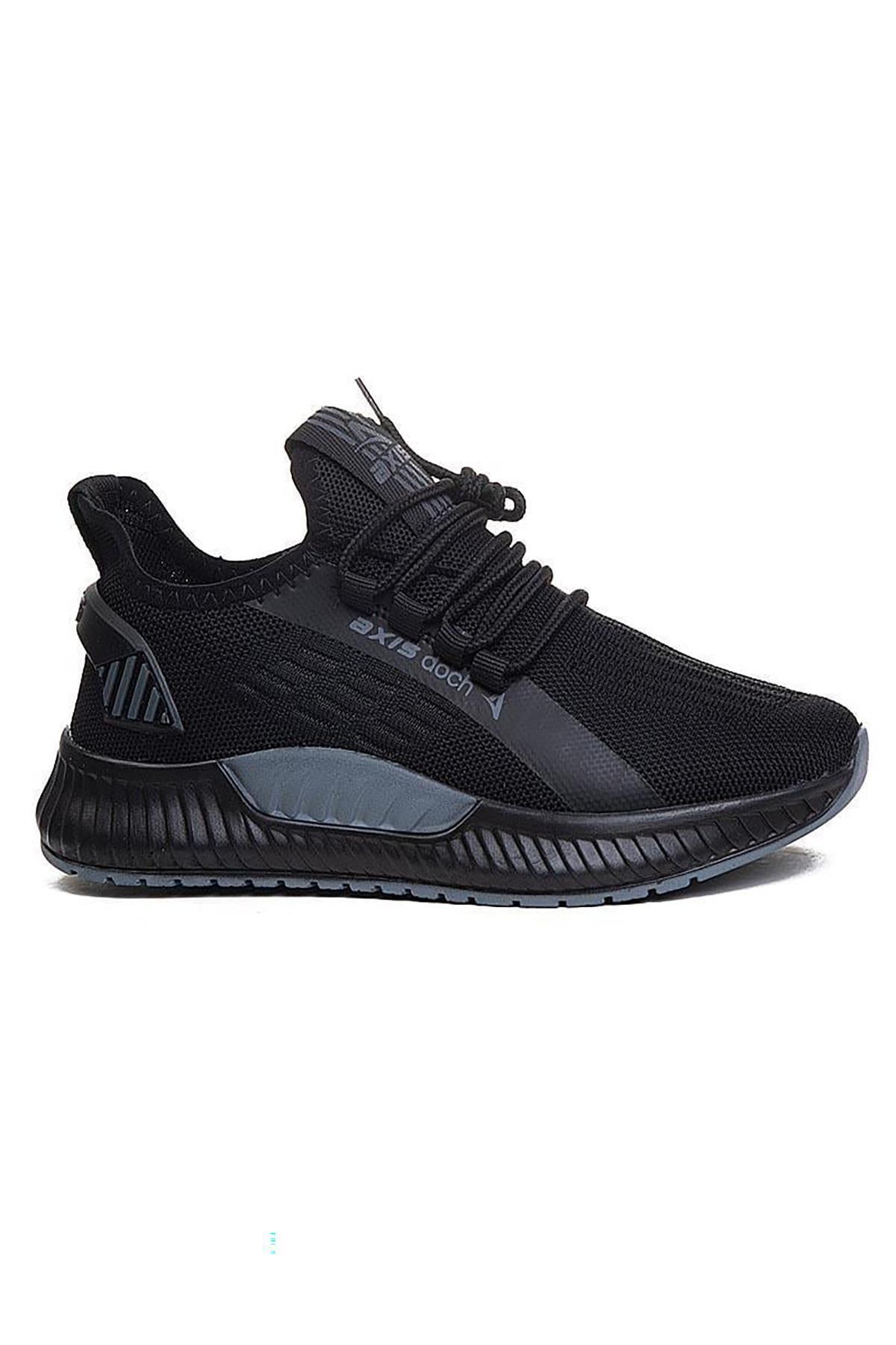 Bluefeet Axs Siyah Triko Erkek Sneaker Spor Ayakkabı
