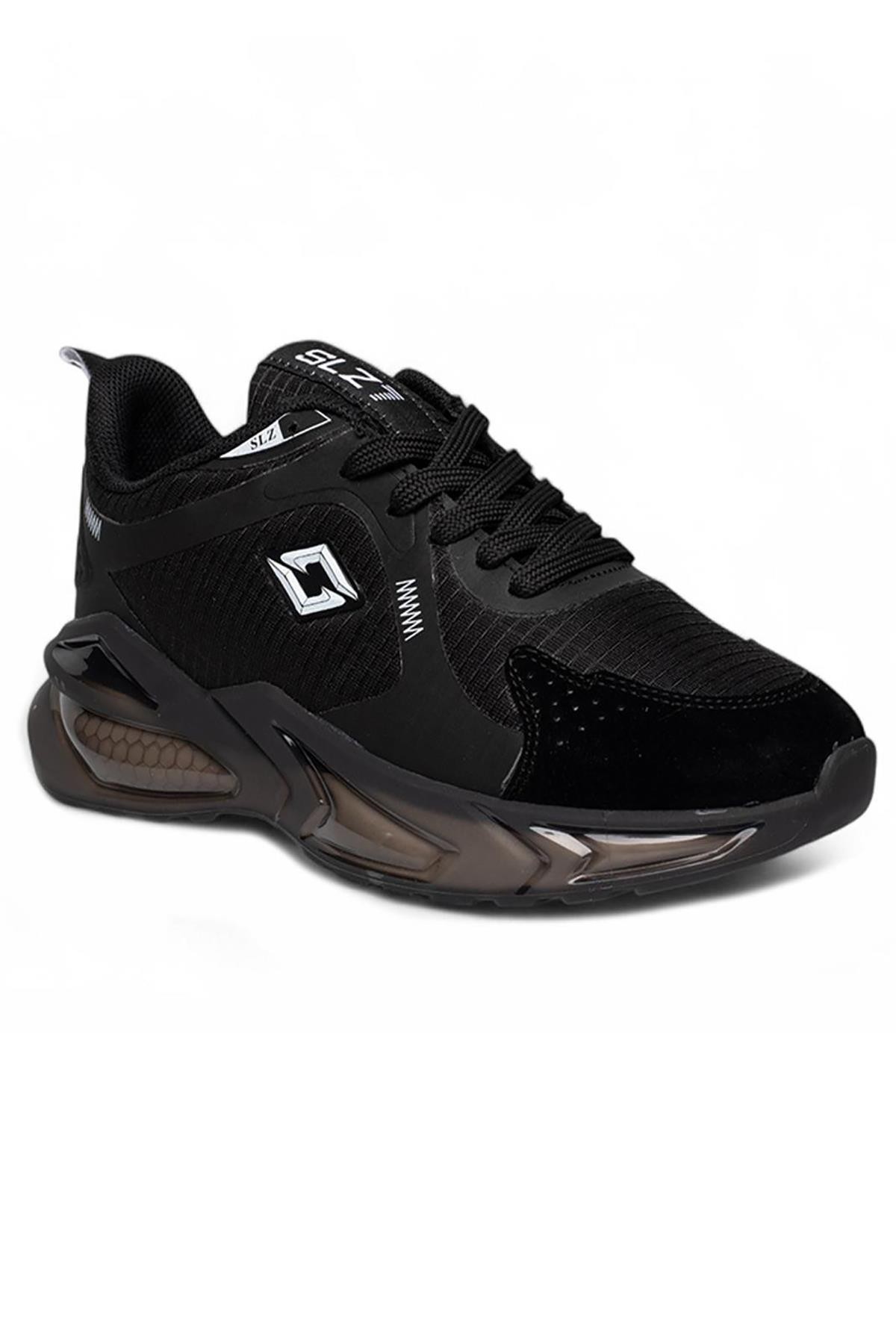 Bluefeet Slz Siyah Beyaz Erkek Sneaker Spor Ayakkabı